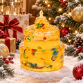 Yellow Santa Claus Malt Candy Cake Stress-Relief Squishy — product image