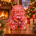 Dazzling Magenta Santa Claus Stress-Relief Squishy — product image