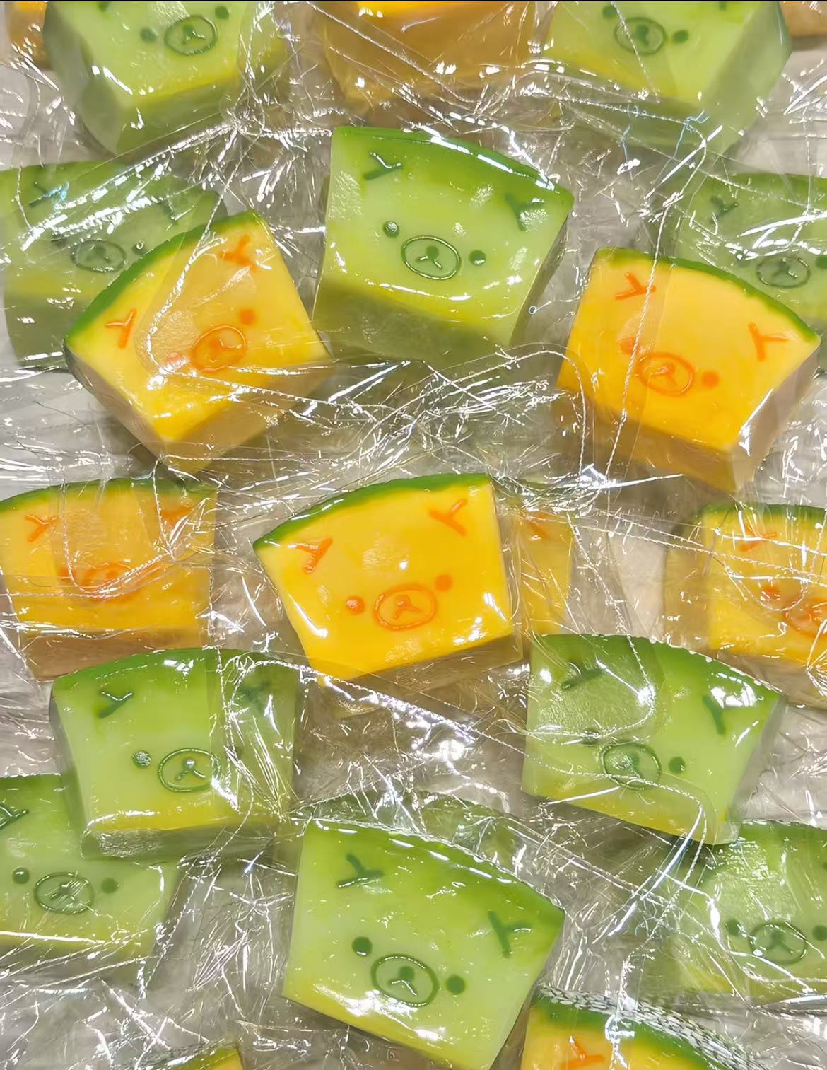Green Hami Melon Squeeze Toy