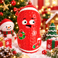 Christmas Red Smiling Peanut Squishy