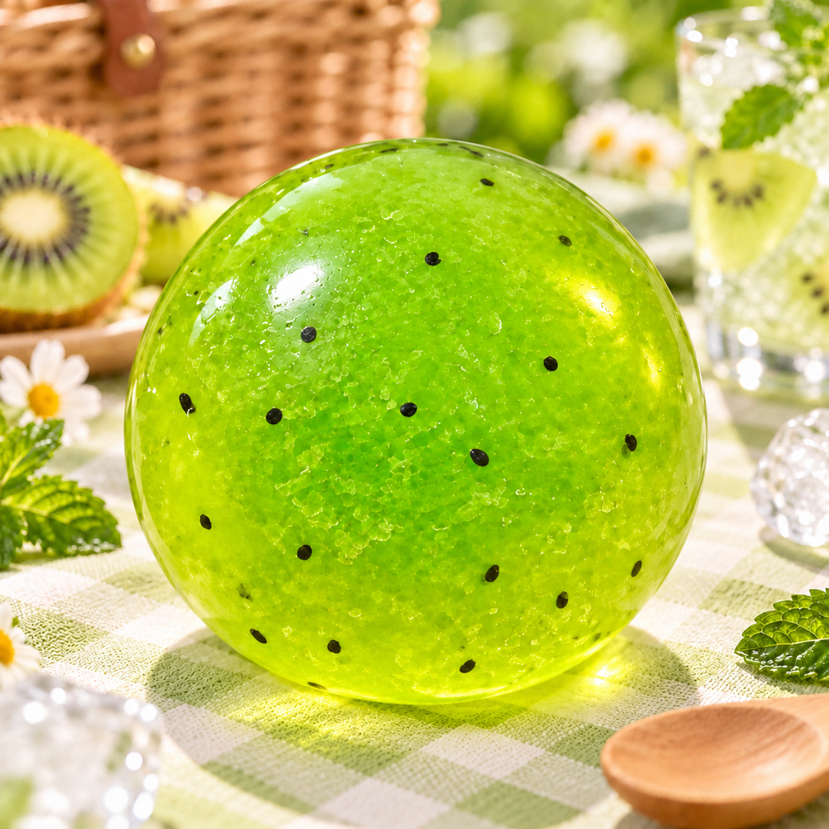 Kiwi Slush Handmade Ball Squishy — product image