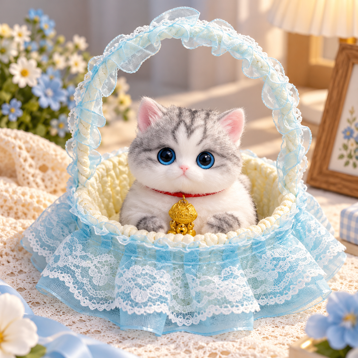 Handmade Realistic Cat-themed Squishy