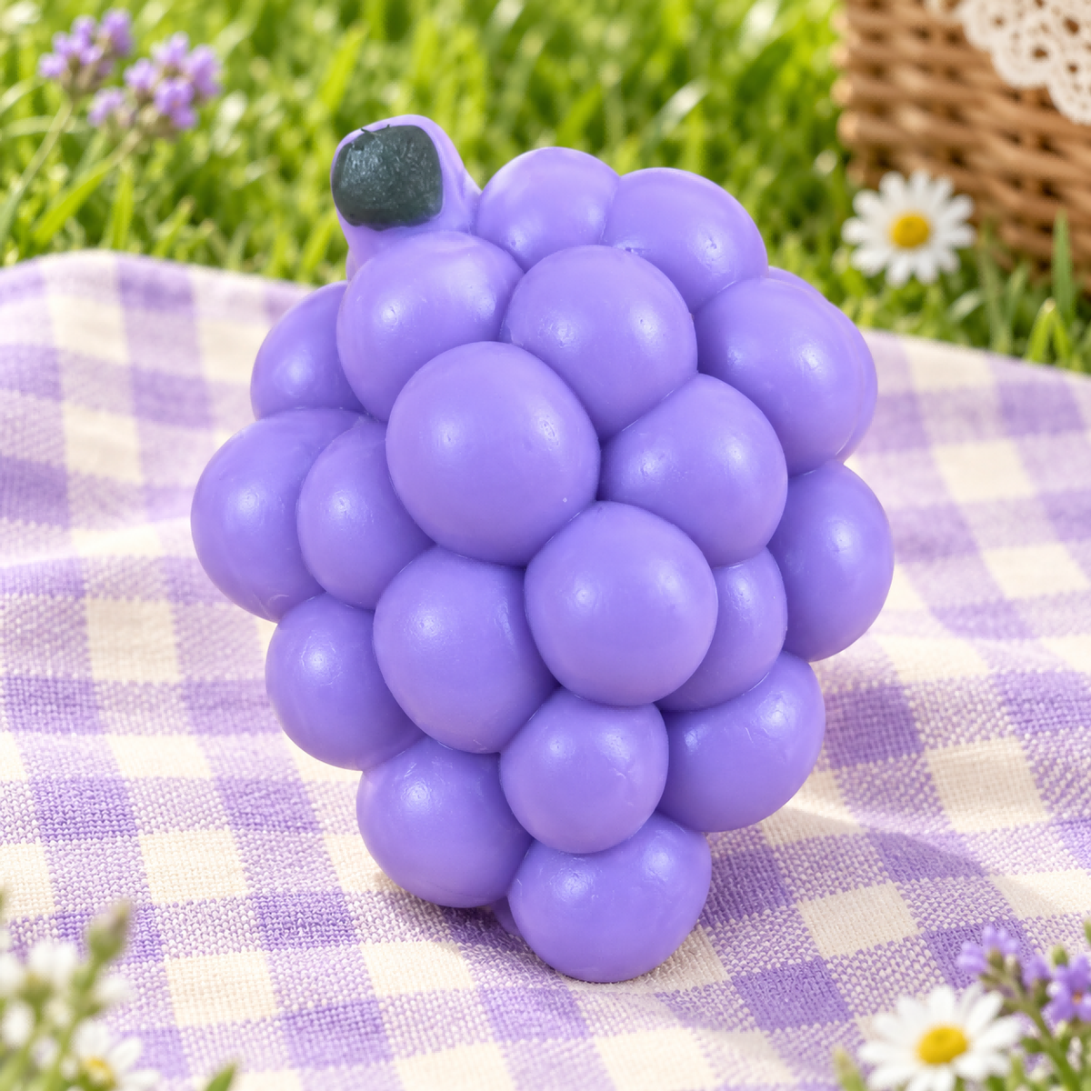 Stitched Solid-Color Grape Squish — product image