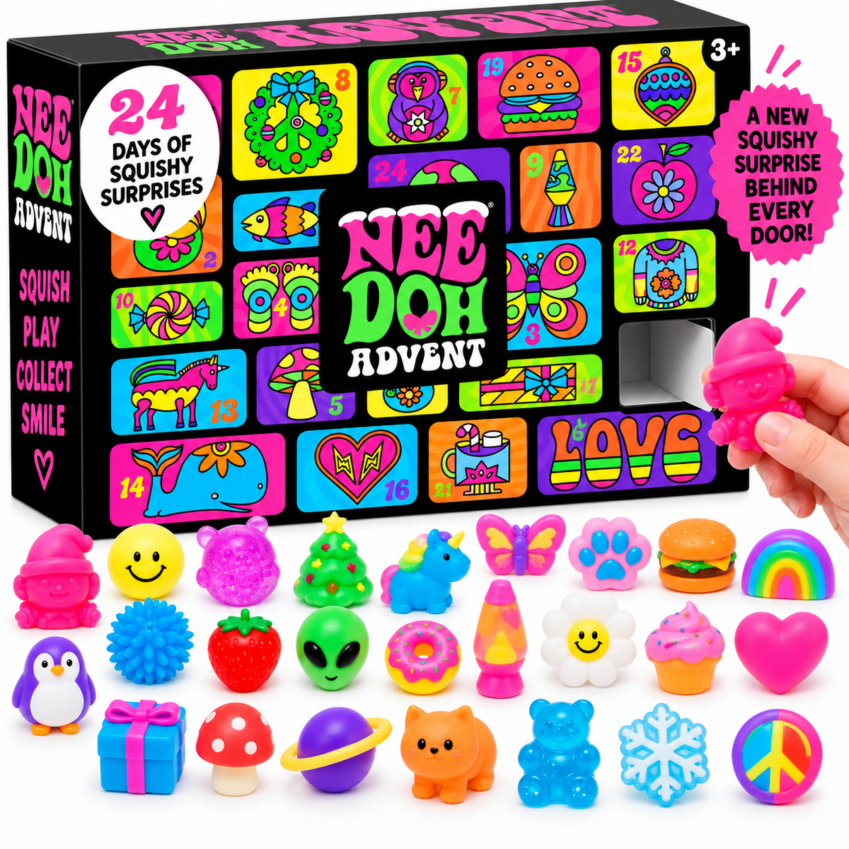 Squishmas™ Advent Calendar – 24 Squishy Surprises