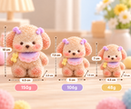 Silicone Cream-Texture Teddy Squishy