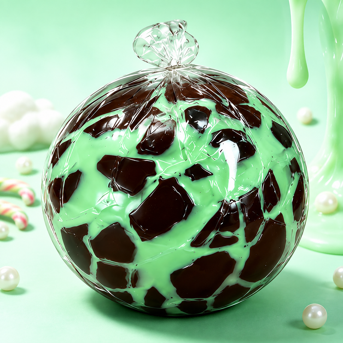 Mint Crispy Shell Squishy Ball — product image
