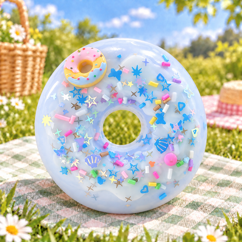 Blue Donut Squishy — product image