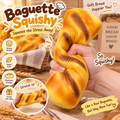 Giant Baguette Squeeze Toy