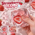 Strawberry Ice Cube Squeeze Toy