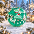 Christmas Snowflake Stress-Relief Squishy Ball — product image