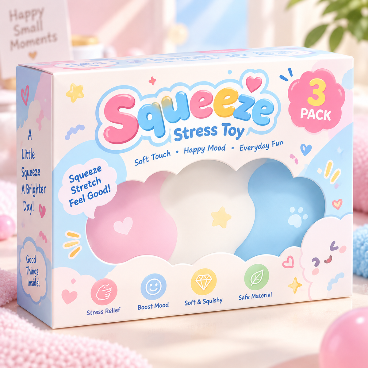 Crisp Building Blocks Simulated Soap Squeeze