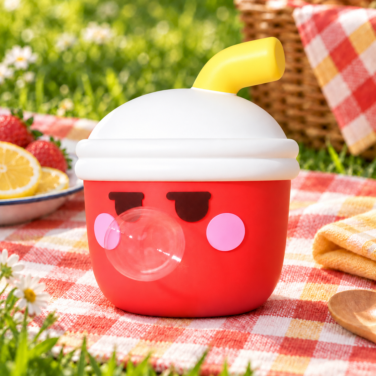 Bubble-Blowing Cola Squishy — product image