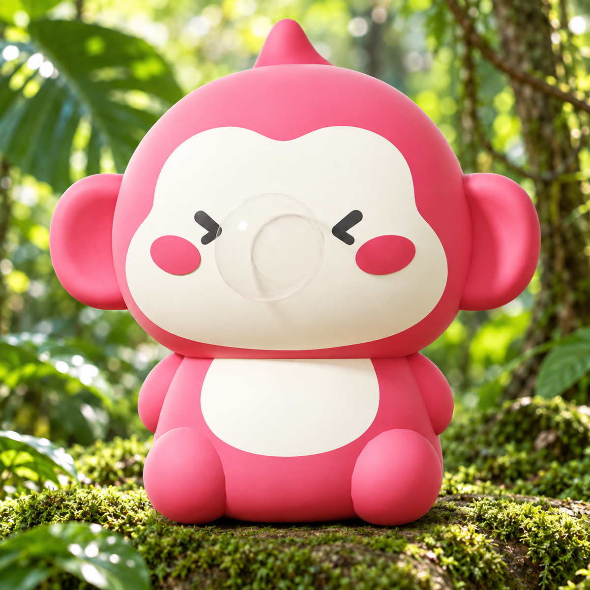 Bubble-Blowing Little Monkey Squishy — product image