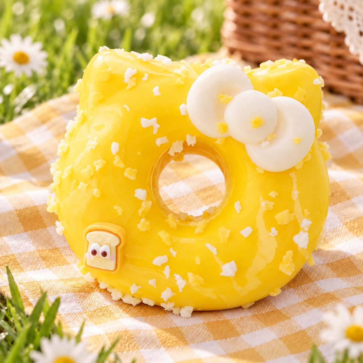 Pudding Hello Kitty Donut Squishy — product image