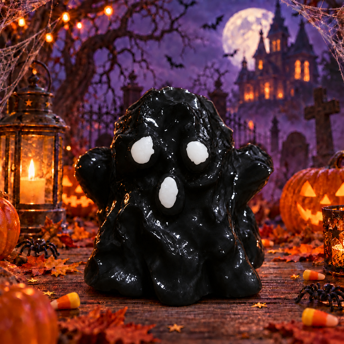 Little Black Ghost Squishy — product image