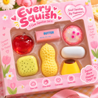 Customizable Box of Cute, Stress-Relieving Squeeze Toys