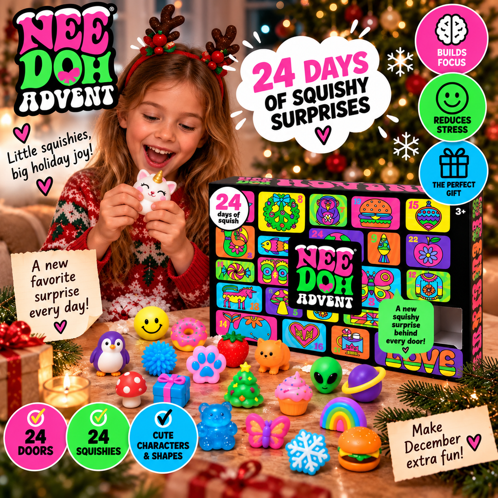 Squishmas™ Advent Calendar – 24 Squishy Surprises