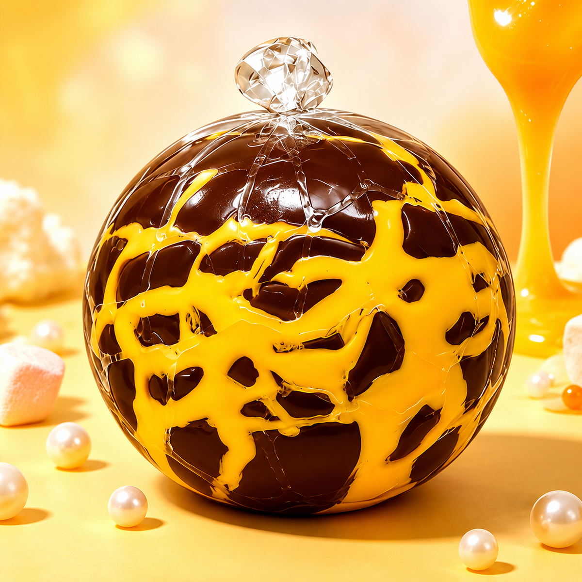 Mango Crispy Shell Squishy Ball — product image