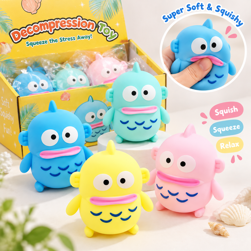 Ugly Fish Squeeze Toy