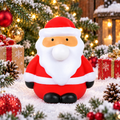 Bubble-Blowing Santa Claus Stress-Relief Squishy — product image