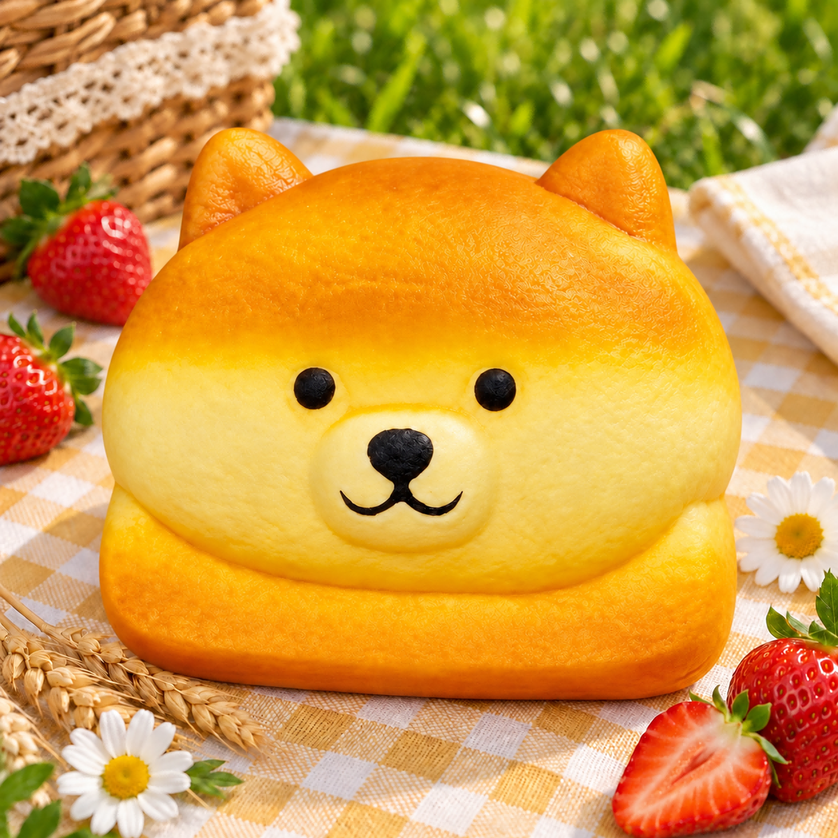Cartoon Lucky Dog Bread Squishy — product image