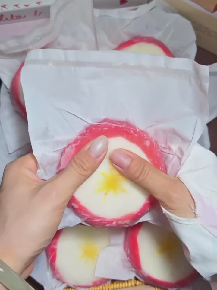 Realistic Crispy Apple Slice Squishy