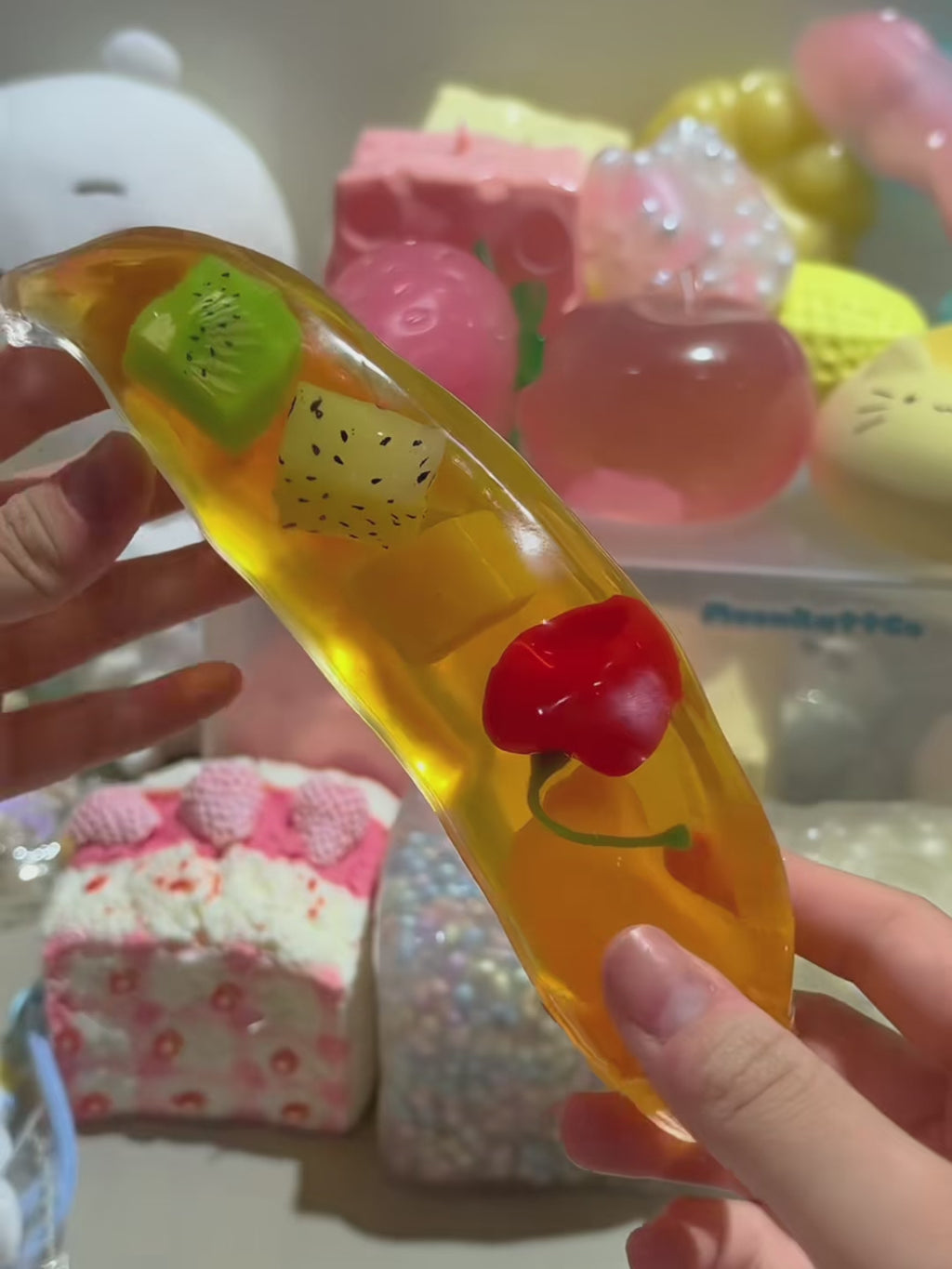 Maltose-filled Banana Squishy