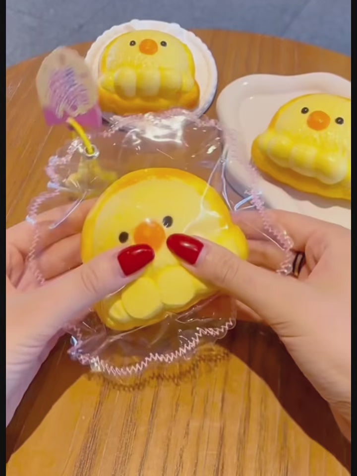 Slow-Rising Chick Octopus Bag Charm
