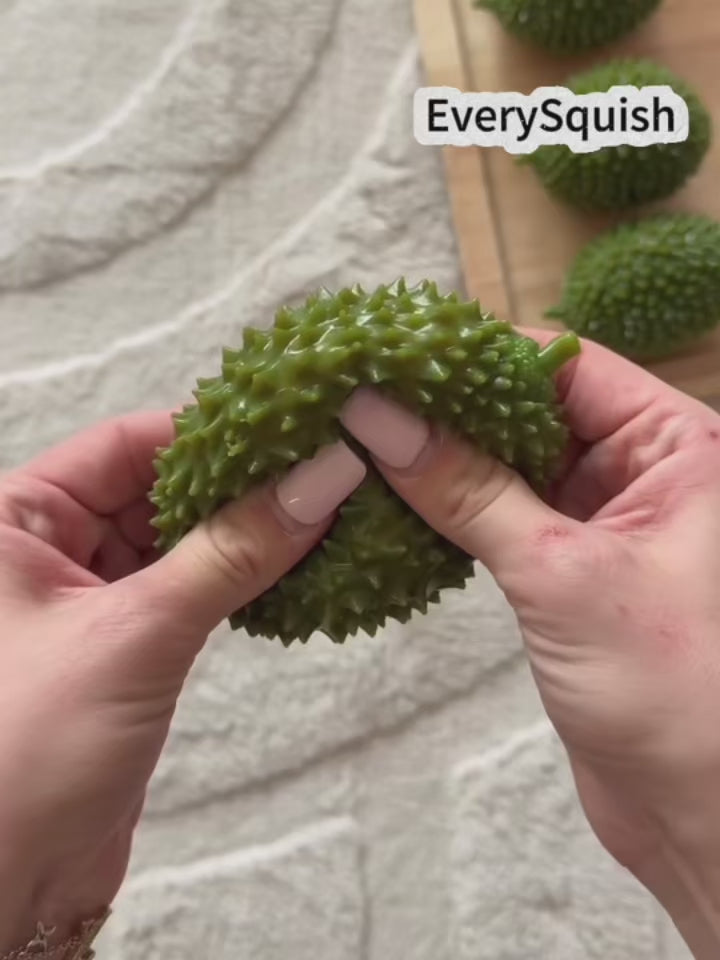 Realistic Durian Stress-Relief Squeeze Toy