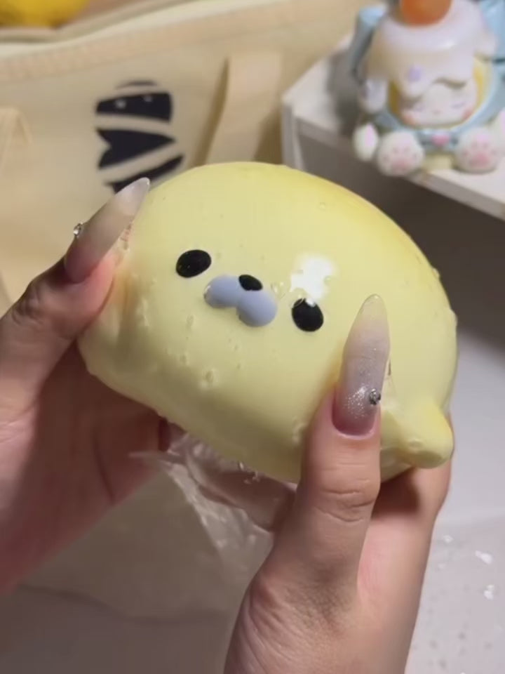 Large Yellow Seal Squishy
