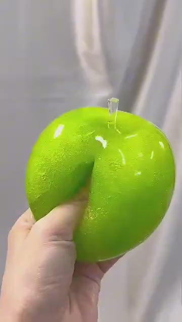 Giant Green Apple Squishy squeeze demonstration